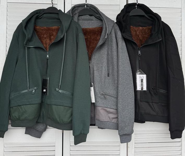 Кофта спорт Comod (one size) CM618 grey (зима)