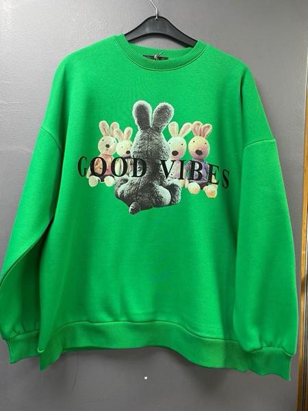 Свитер Comod (one size) CM622 green (зима)