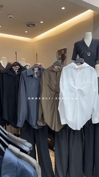 Рубашка Comod (one size) CM659 grey (деми)