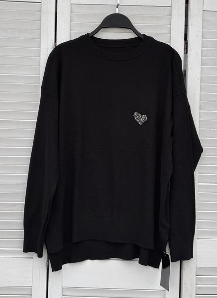 Свитер Comod (one size) CM696 black (деми)