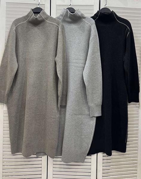 Платье Comod (one size) CM816 grey (деми)