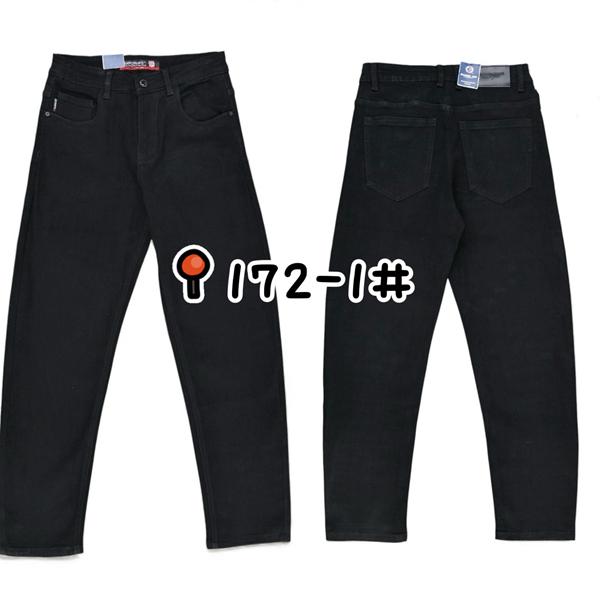 Джинсы God Baron (28-36) 172-1 black (деми)