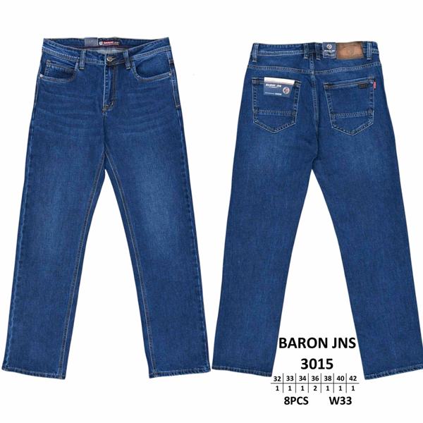 Джинсы God Baron (32-42) 3015 blue (деми)