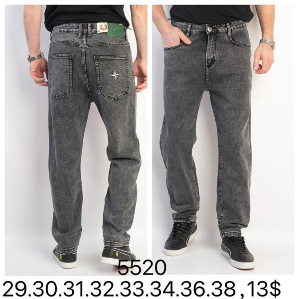 Джинсы God Baron (29-38) 5520 grey (деми)