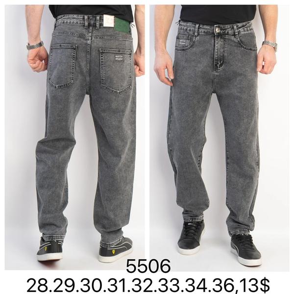 Джинсы God Baron (28-36) 5506 grey (деми)