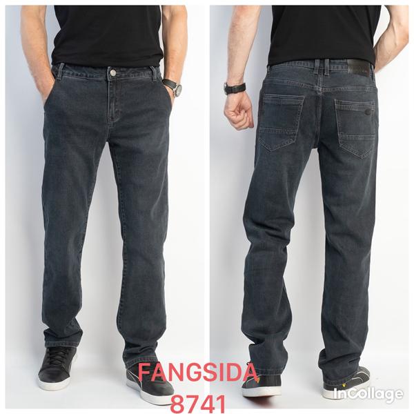 Джинсы Fangsida (29-38) 8741 grey (деми)