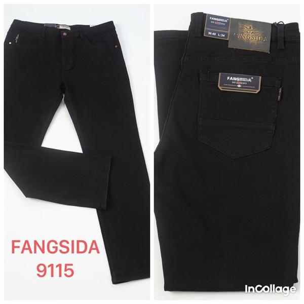 Джинсы Fangsida (40-50) 9115 black (деми)