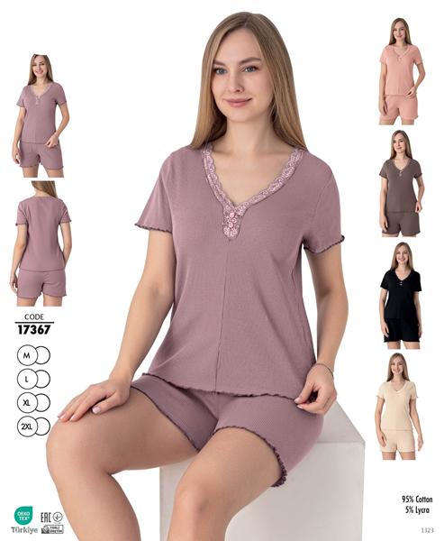 Пижама Trikotag (M-2XL) 17367 peach (лето)
