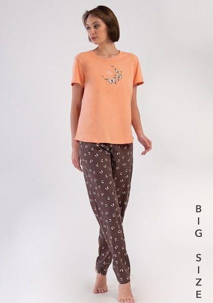 Пижама Trikotag (XL-4XL) T113 orange (деми)