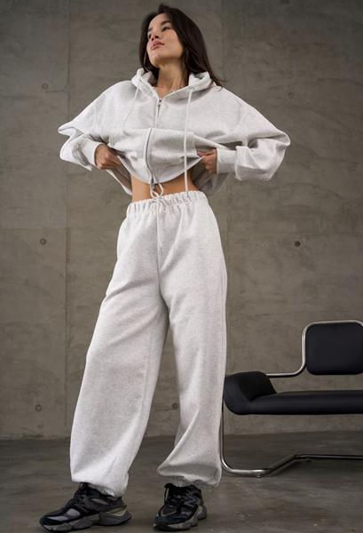 Костюм спорт Little Secret (M-XL) 9992 l.grey (деми)