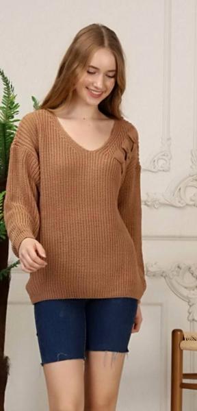 Платье Shipi (44-48) 2513 brown (зима)