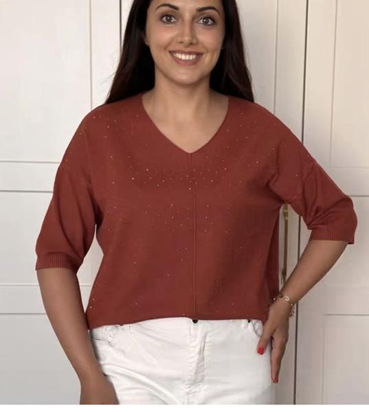 Свитер Shipi (50-58) 25200 terrakot (деми)