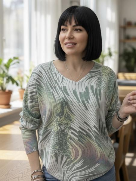 Свитер Shipi (46-52) 25241 green (деми)