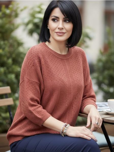 Свитер Shipi (50-56) 25243 terrakot (деми)