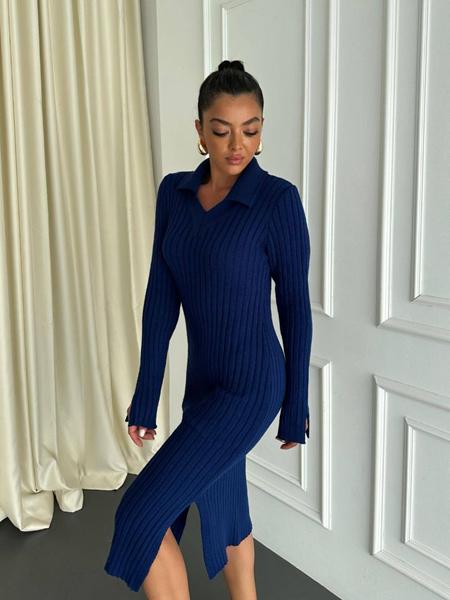 Платье Shipi (42-46) 2853 navy (зима)