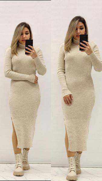 Платье Shipi (42-48) 582 beige (деми)