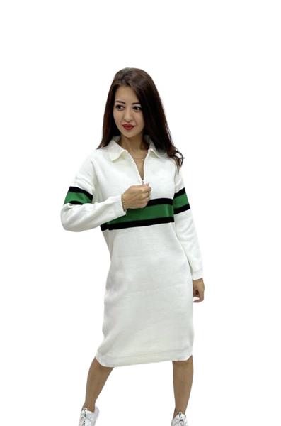 Платье Shipi (44-50) 9059 white (зима)