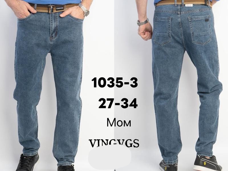 Джинсы Vingvgs (27-34) 1035-3 blue (деми)