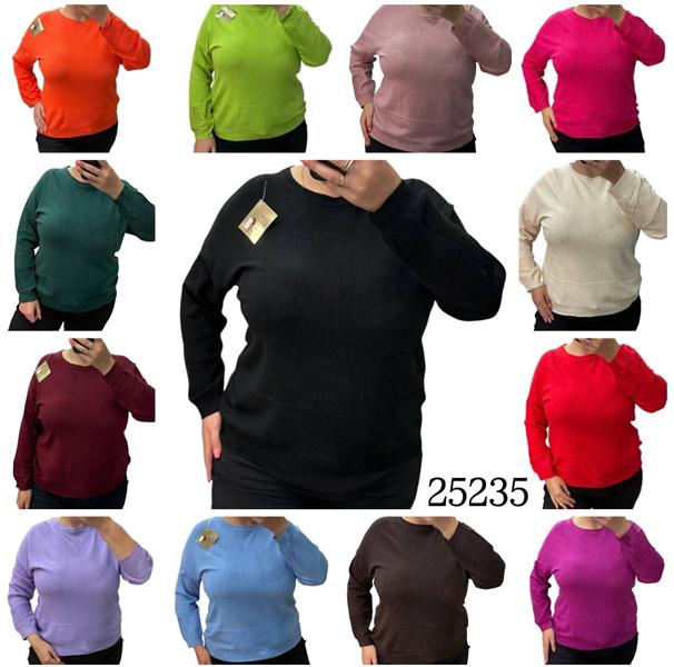 Свитер Modnulya (52-58) 25235 d.pink (деми)