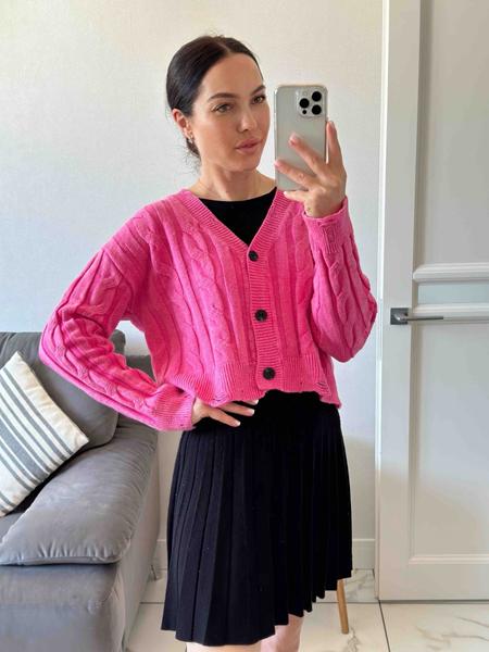 Кофта Modnulya (one size) 843 pink (деми)