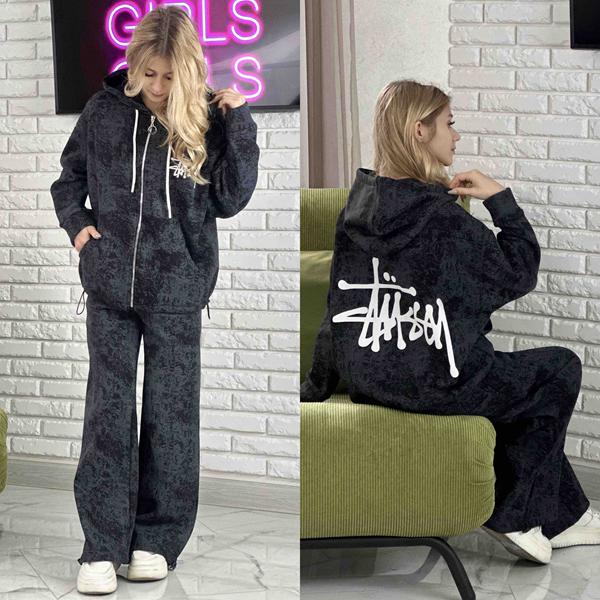 Костюм спорт Karolina (32-42) KR344 grey (зима)