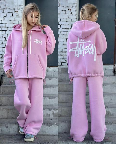 Костюм спорт Karolina (32-42) KR352 pink (деми)