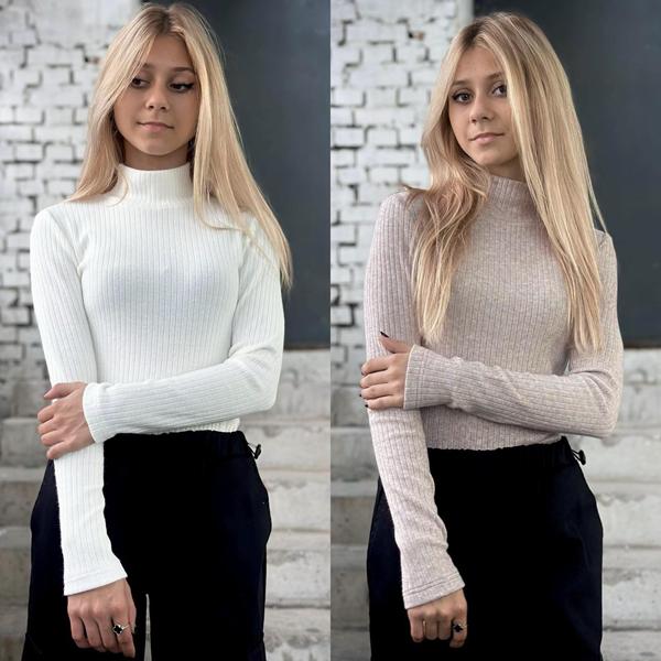 Гольф Karolina (34-42) KR378 white (деми)