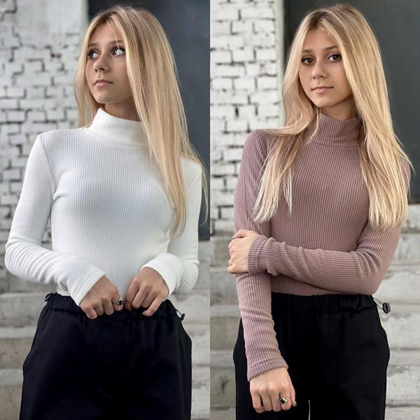 Гольф Karolina (34-42) KR380 white (деми)