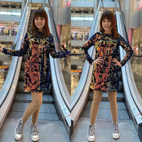 Платье Karolina (34-42) KR416 navy (деми)