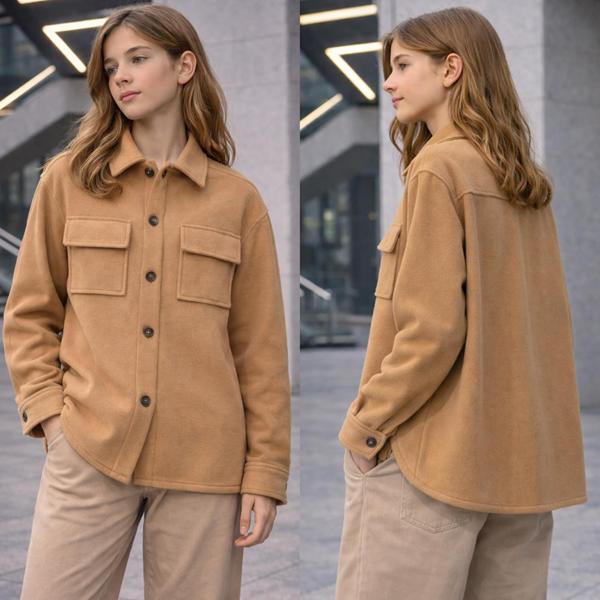 Рубашка Karolina (34-42) KR428 orange (зима)