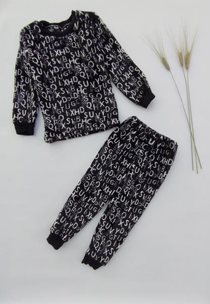 Пижама Meloria (3-8) ML3158 black (зима)