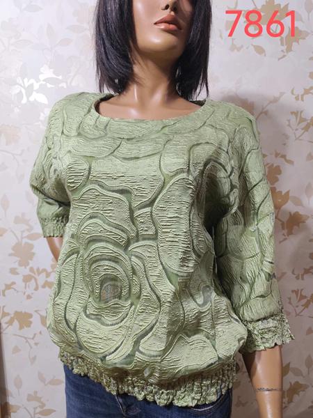 Свитер LIDA (50-60) 7861 green (деми)