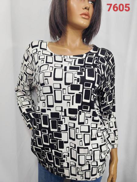 Свитер LIDA (3XL-4XL) 7605 white (деми)