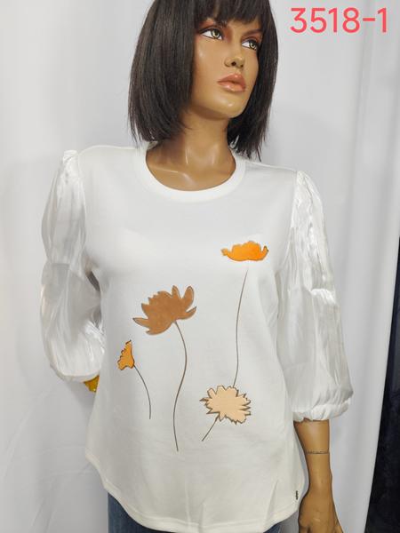 Свитер LIDA (52-62) 3518-1 white (деми)