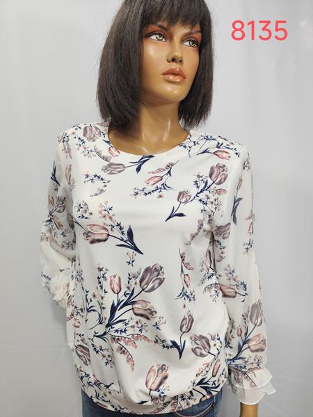 Свитер LIDA (52-62) 8135 white (деми)