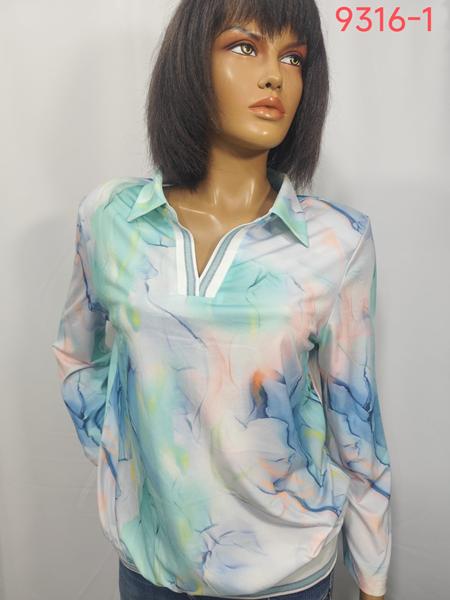 Свитер LIDA (52-62) 9316-1 l.blue (деми)