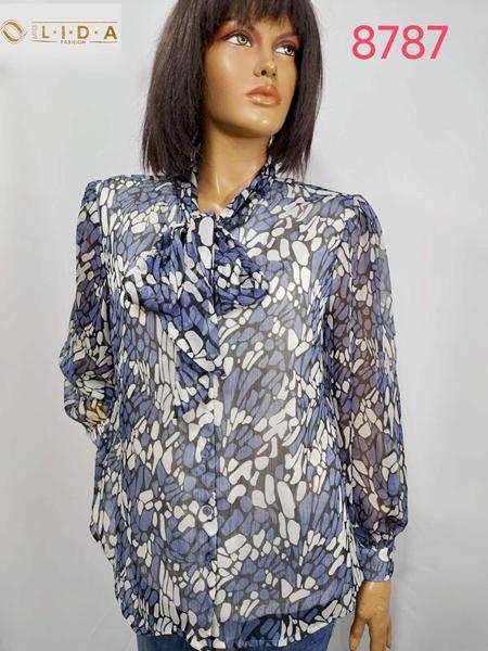 Рубашка LIDA (52-62) 8787 blue (деми)