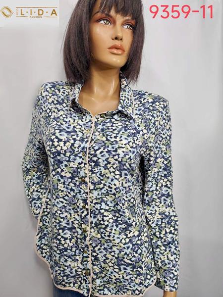 Рубашка LIDA (52-62) 9359-11 blue (деми)