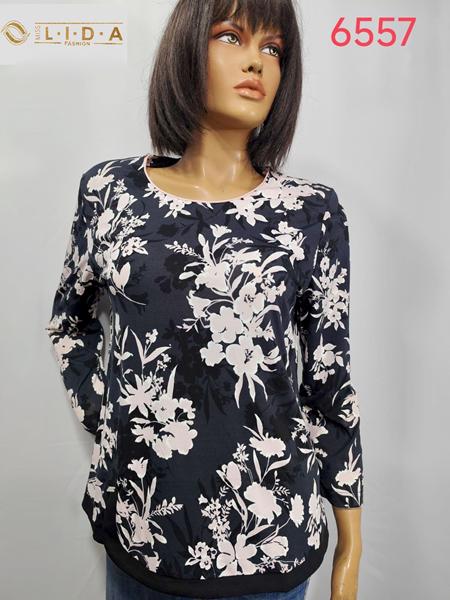 Свитер LIDA (52-62) 6557 grey (деми)