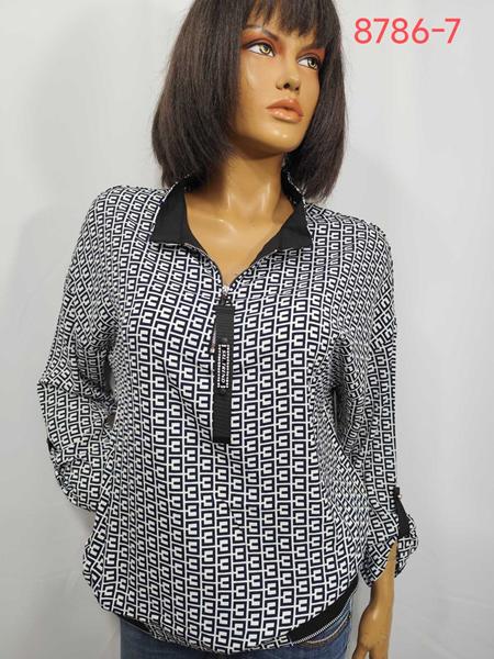 Свитер LIDA (52-62) 8786-7 grey (деми)