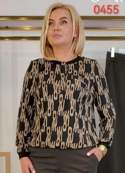 Свитер LIDA (52-62) 0455 brown (деми)