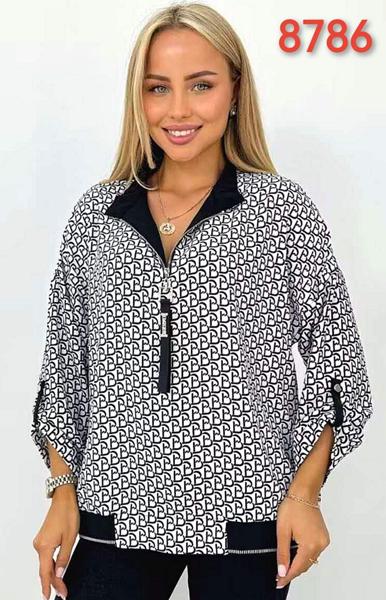 Свитер LIDA (52-62) 8786 white (деми)