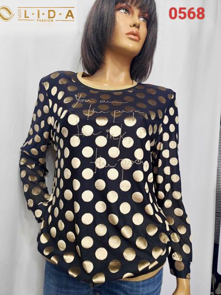 Свитер LIDA (52-62) 0568 gold (деми)