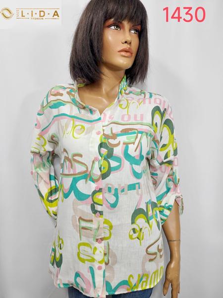 Рубашка LIDA (52-62) 1430 white (деми)