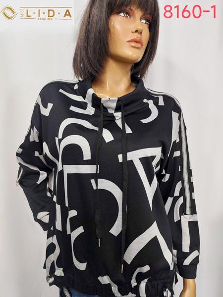 Батник LIDA (52-62) 8160-1 black (деми)