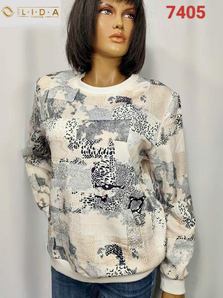 Свитер LIDA (52-62) 7405 beige (деми)