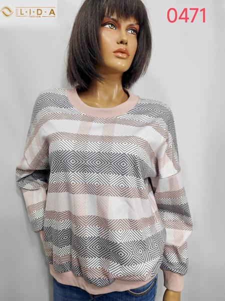Свитер LIDA (52-62) 0471 grey (деми)