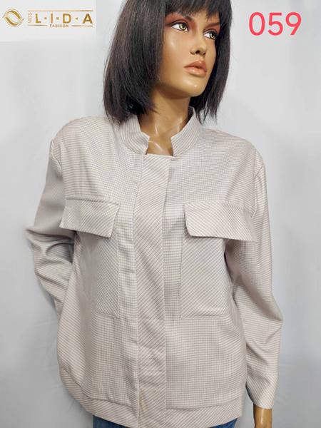 Рубашка LIDA (52-62) 059 beige (деми)