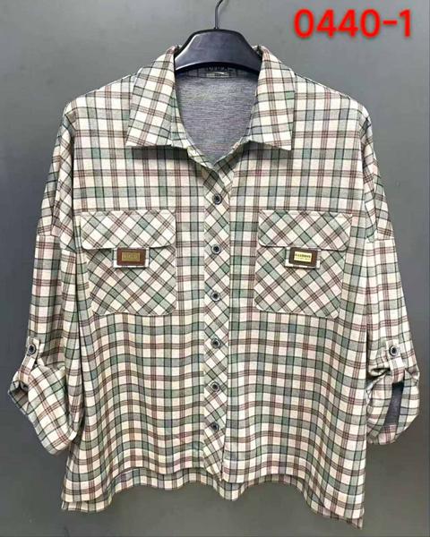 Рубашка LIDA (52-62) 0440-1 beige (деми)