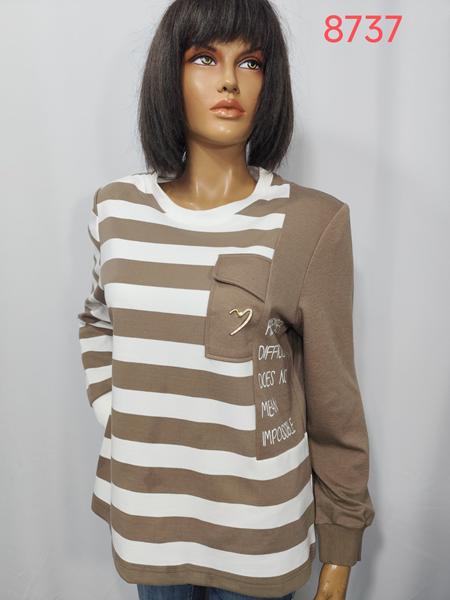 Свитер LIDA (52-62) 8737 nude (деми)